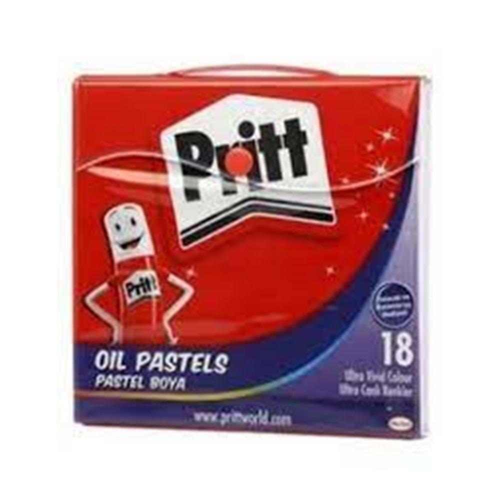 pritt pastel boya çantalı 18 li