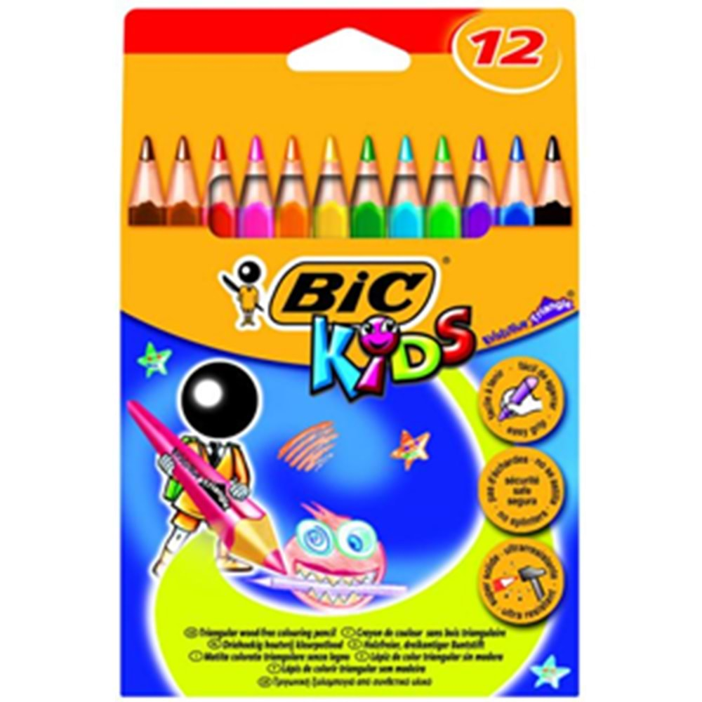 bic kuru boya jumbo 12 li