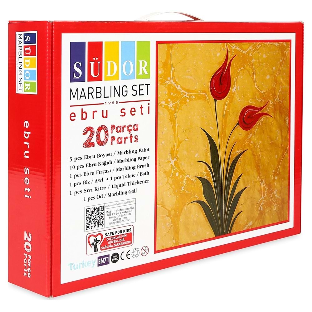 südor ebru seti 20 parça