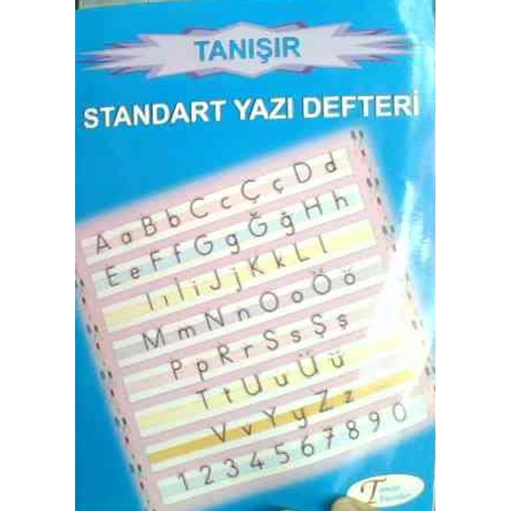 Tanışır Yayınları 1.Sınıf Standart Yazı Defteri Büyük Boy