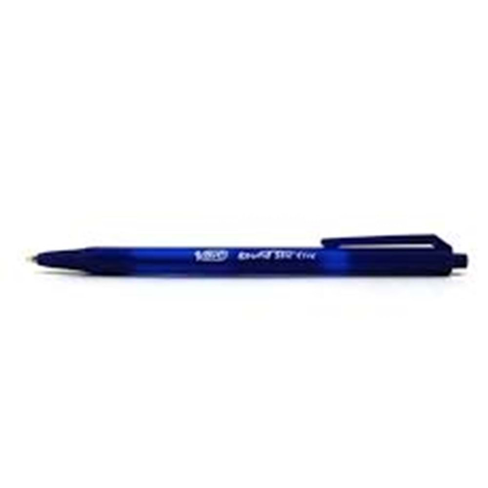 bic tükenmez kalem basmalı mavi