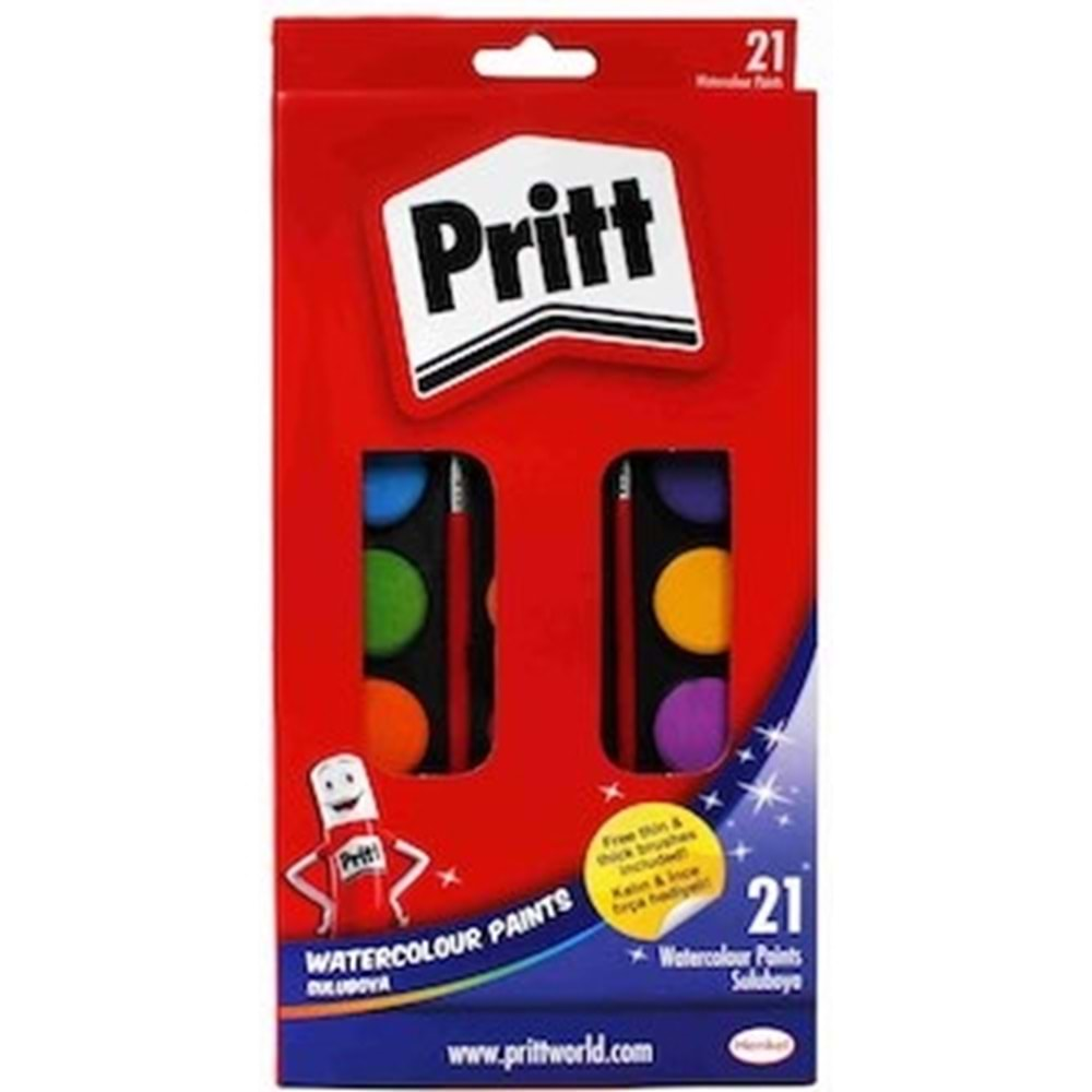 pritt sulu boya 21 li büyük tablet