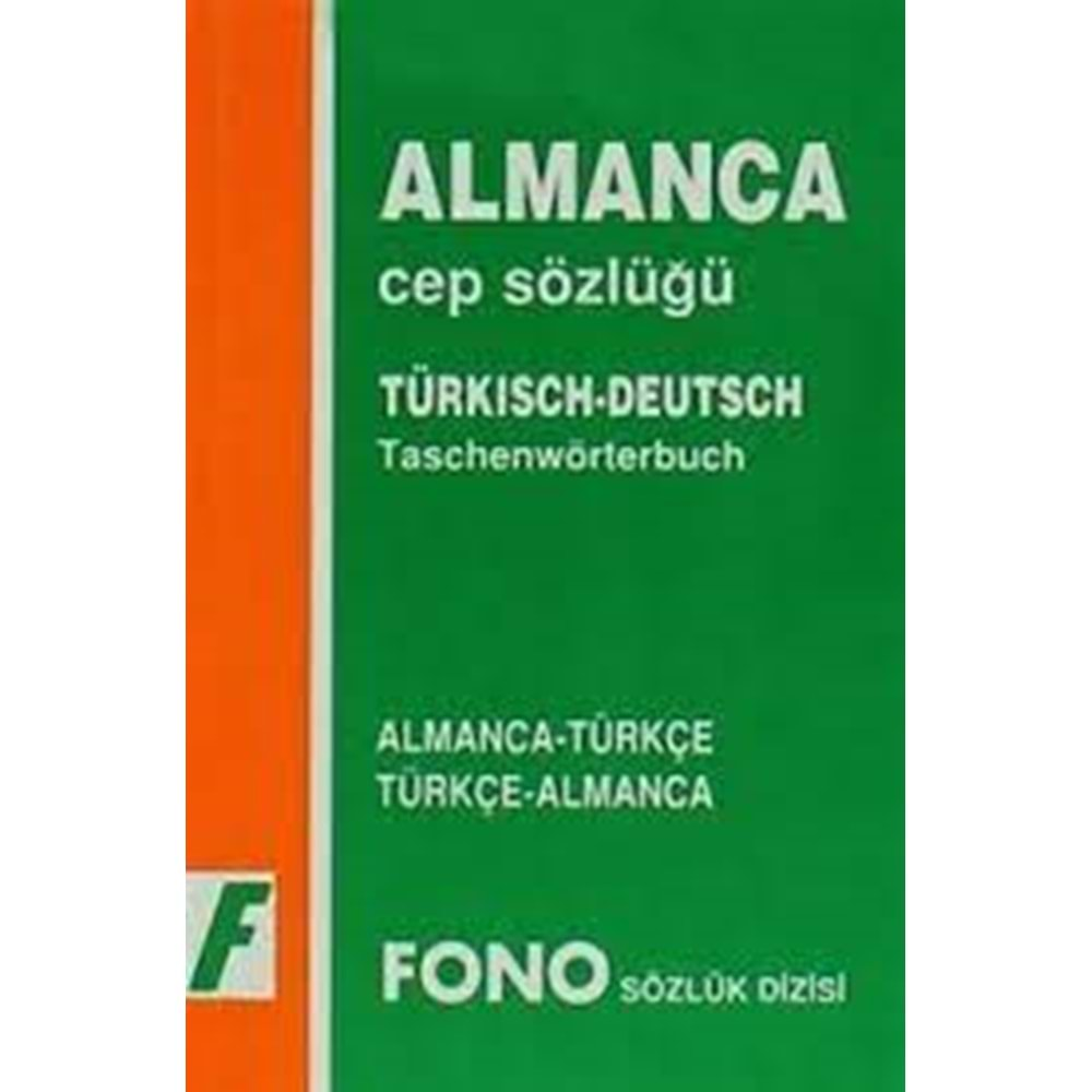 Almanca Cep Sözlüğü Deutsch Taschenwörterbuch Almanca-Türkçe / Türkçe-Almanca