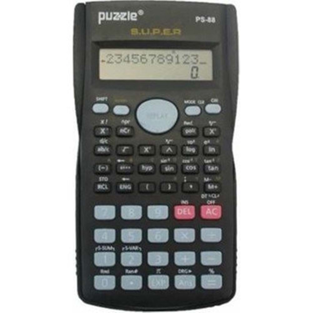 puzzle fonksiyonlu hesap makinesi
