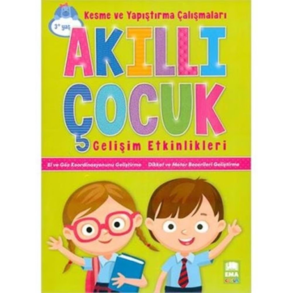 Kesme ve Yapıştırma Çalışmaları Akıllı Çocuk Gelişim Etkinlikleri