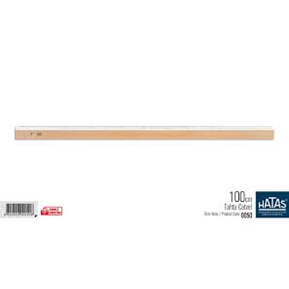 hatas tahta cetvel 100 cm