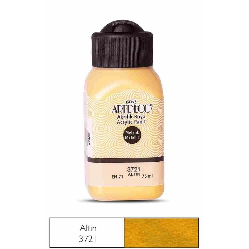 artdeco akrilik boya altın 75 ml