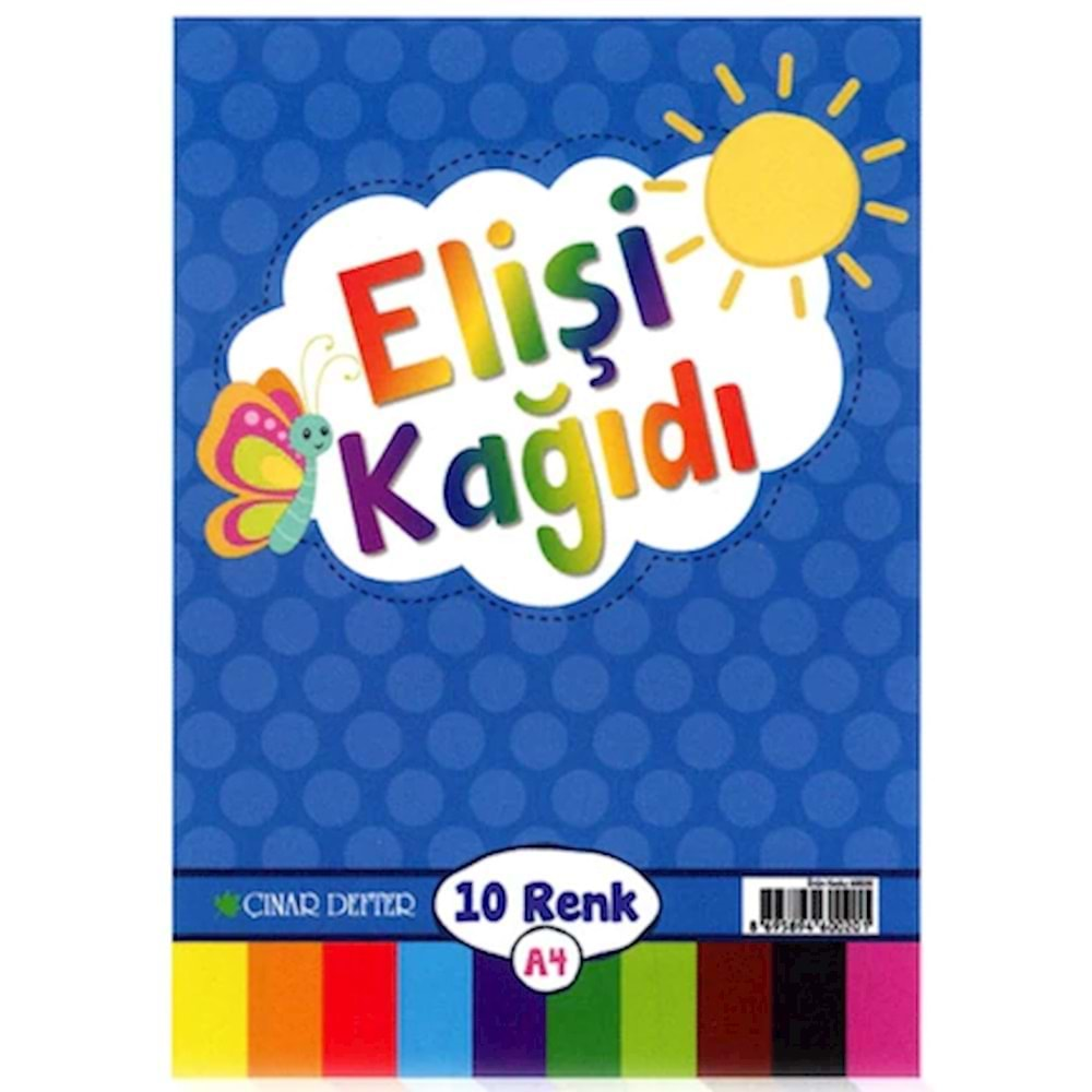 çınar elişi kağıdı 10 lu