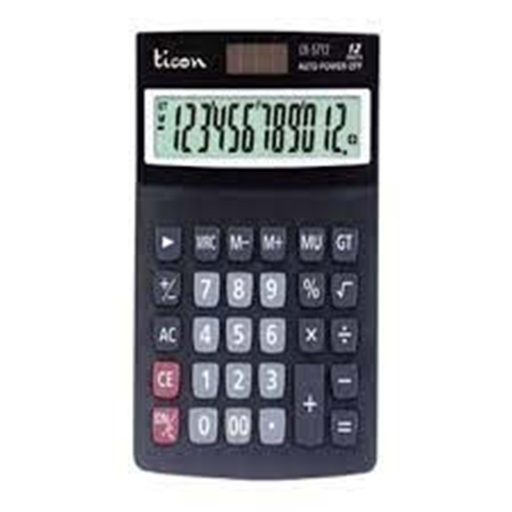 ticon hesap makinesi ch-5712