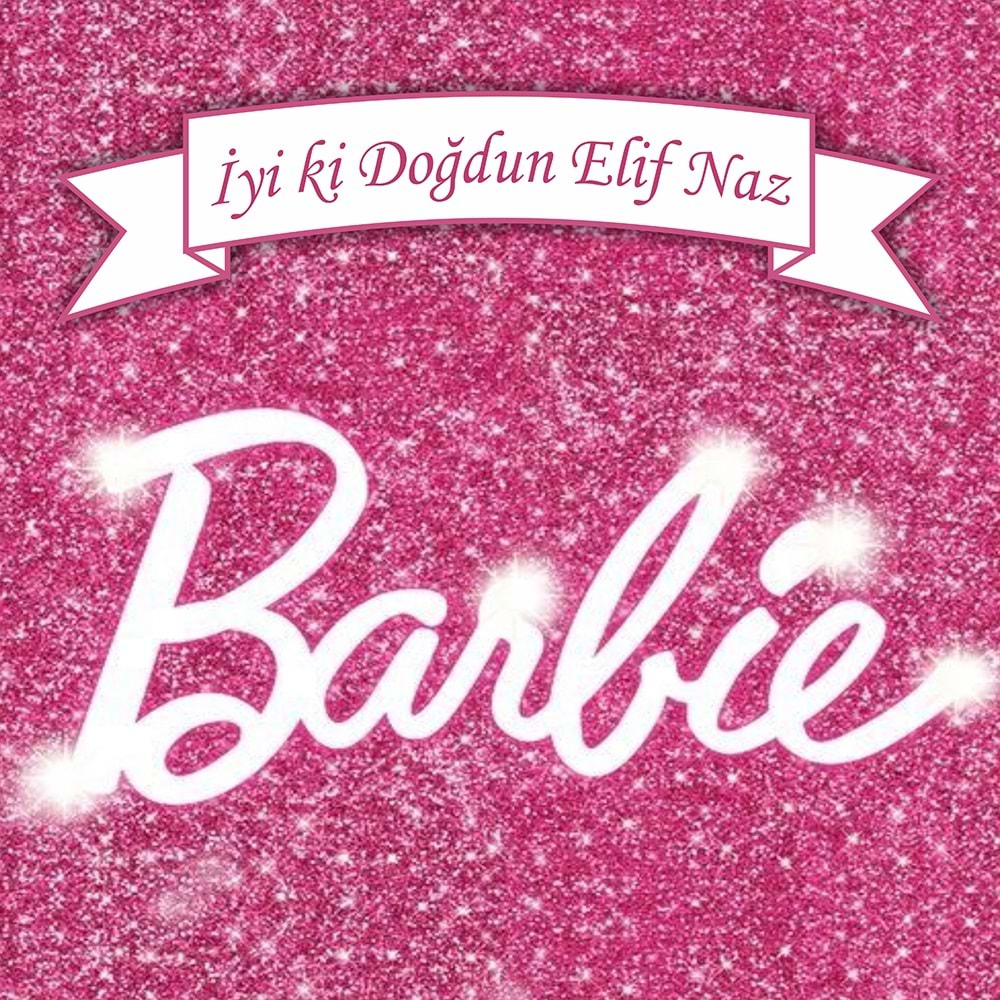 doğum günü afiş barbie konsept 50x70 cm (branda baskı) - bilgi ve tasarım için iletişime geçiniz.