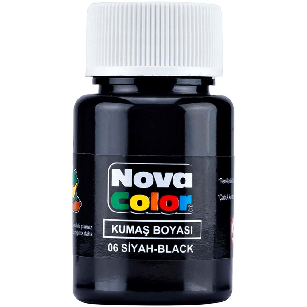 nova color kumaş boyası siyah