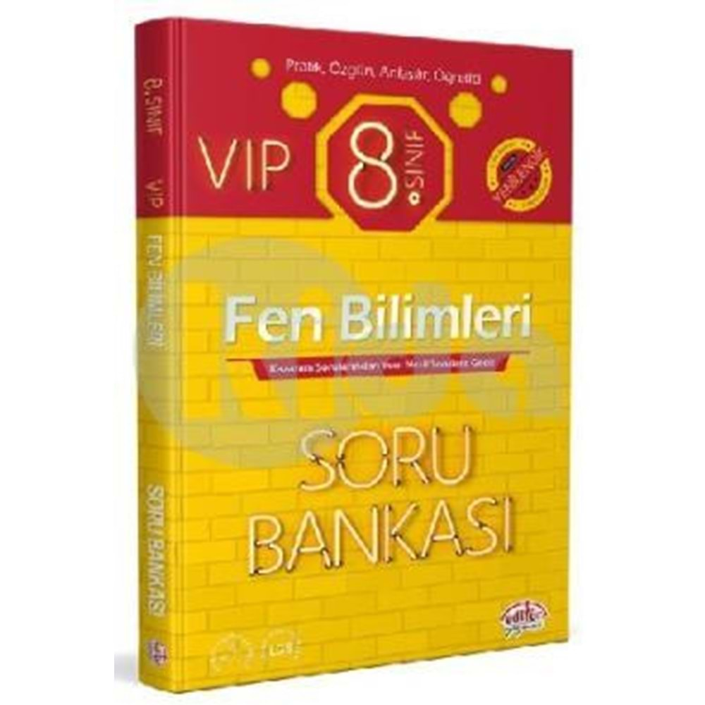 Editör 8. Sınıf VIP Fen Bilimleri Soru Bankası