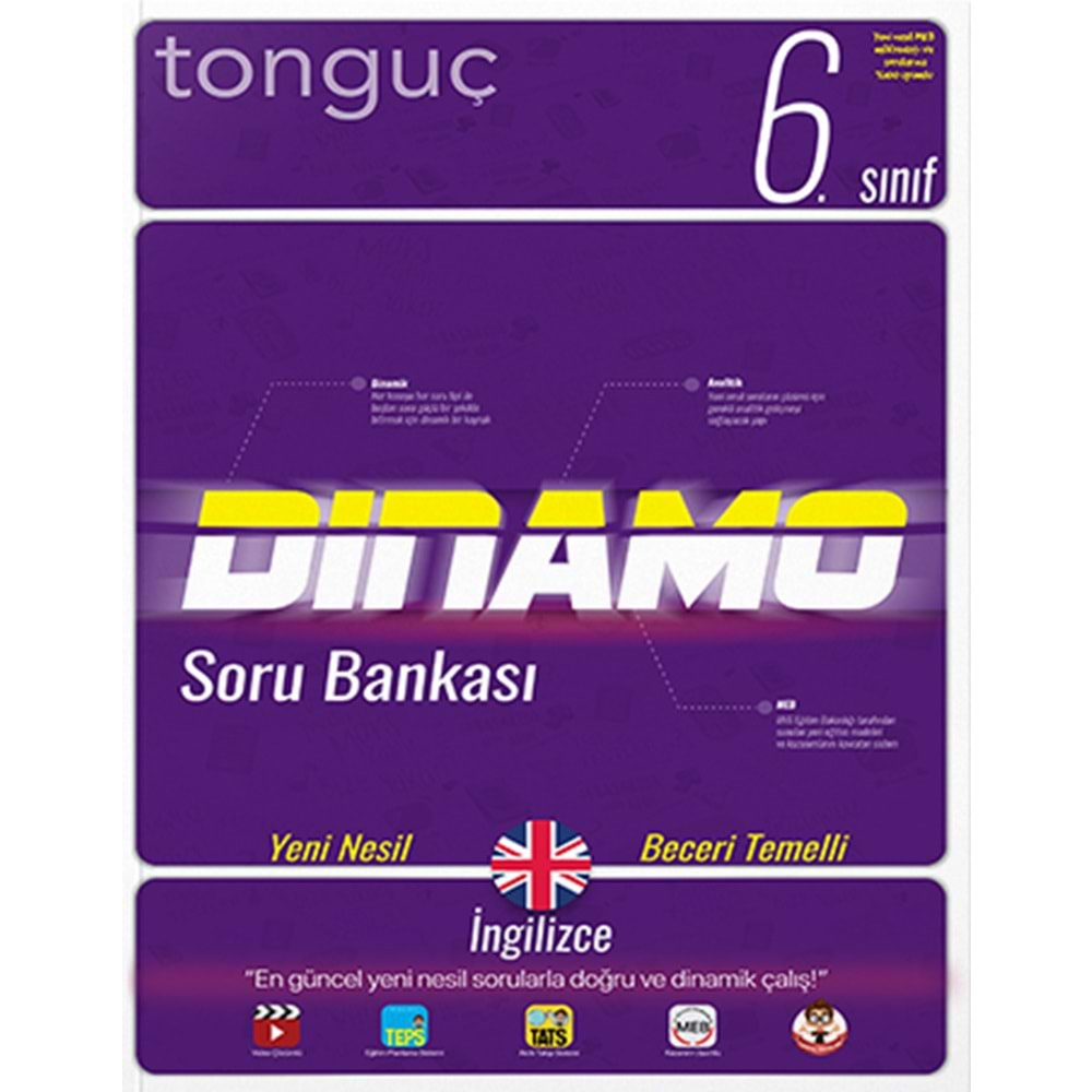 tonguç 6 sınıf dinamo ingilizce soru bankası