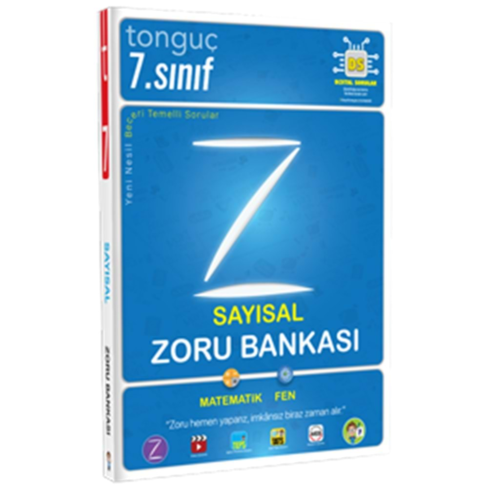 tonguç 7 sınıf sayısal zoru bankası