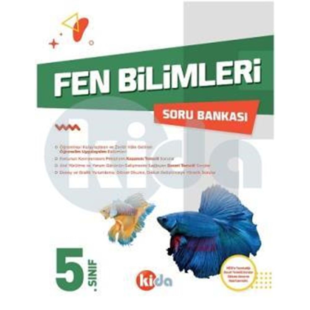 Kida 5. Sınıf Fen Bilgisi Soru Bankası