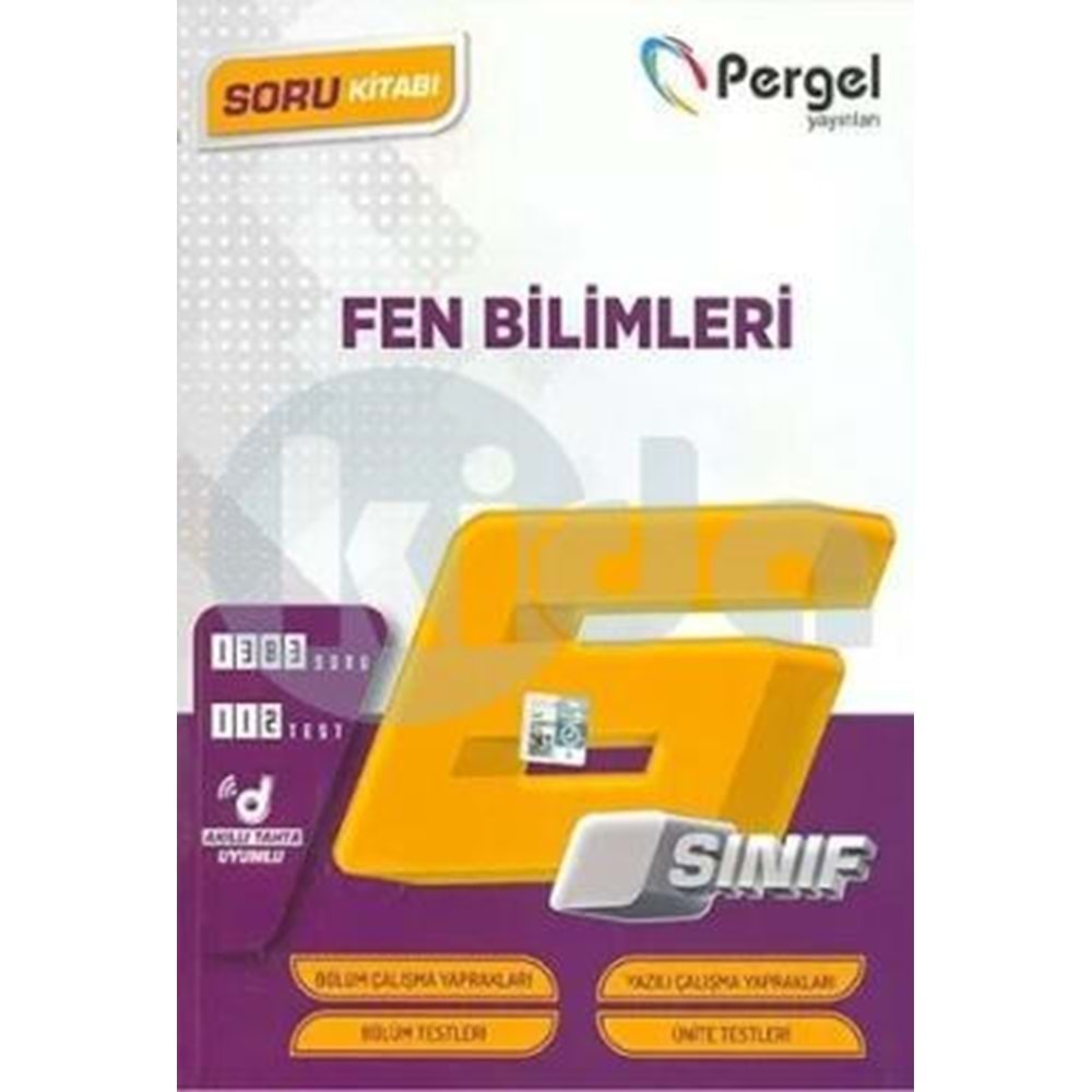 Pergel 6. Sınıf Fen Bilimleri Soru Kitabı