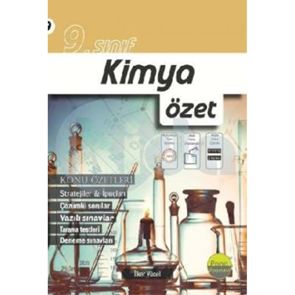 Pano 9 Sınıf Kimya Özet