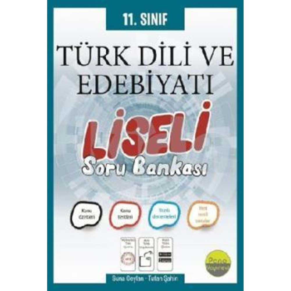 Pano 11. Sınıf Türk Dili ve Edebiyatı Liseli Soru Bankası