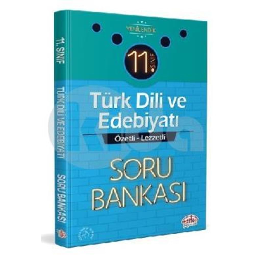 Editör 11. Sınıf Türk Dili ve Edebiyatı Özetli Lezzetli Soru Bankası