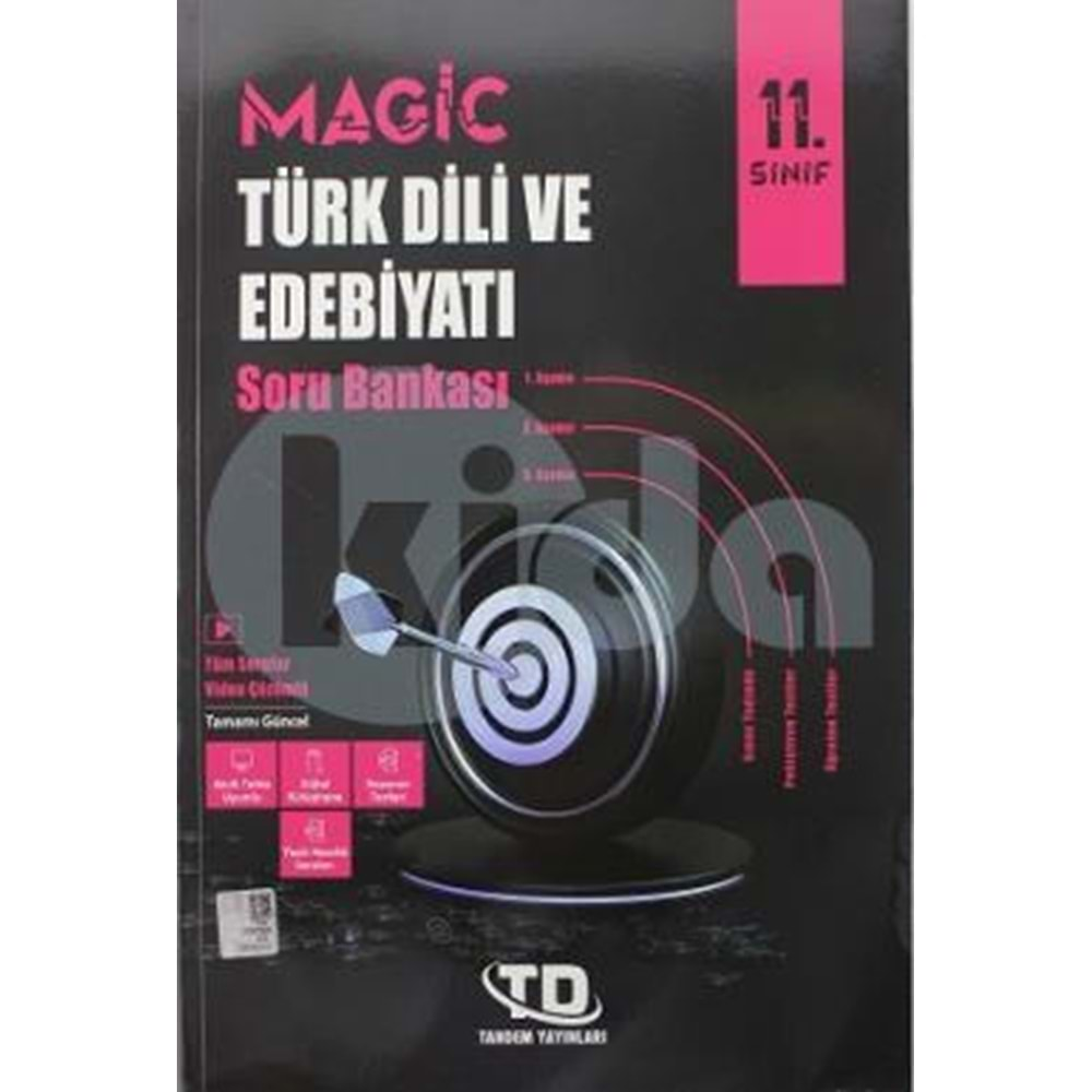 Tandem Magic Türk Dili Ve Edebiyatı 11 Sınıf Soru Bankası