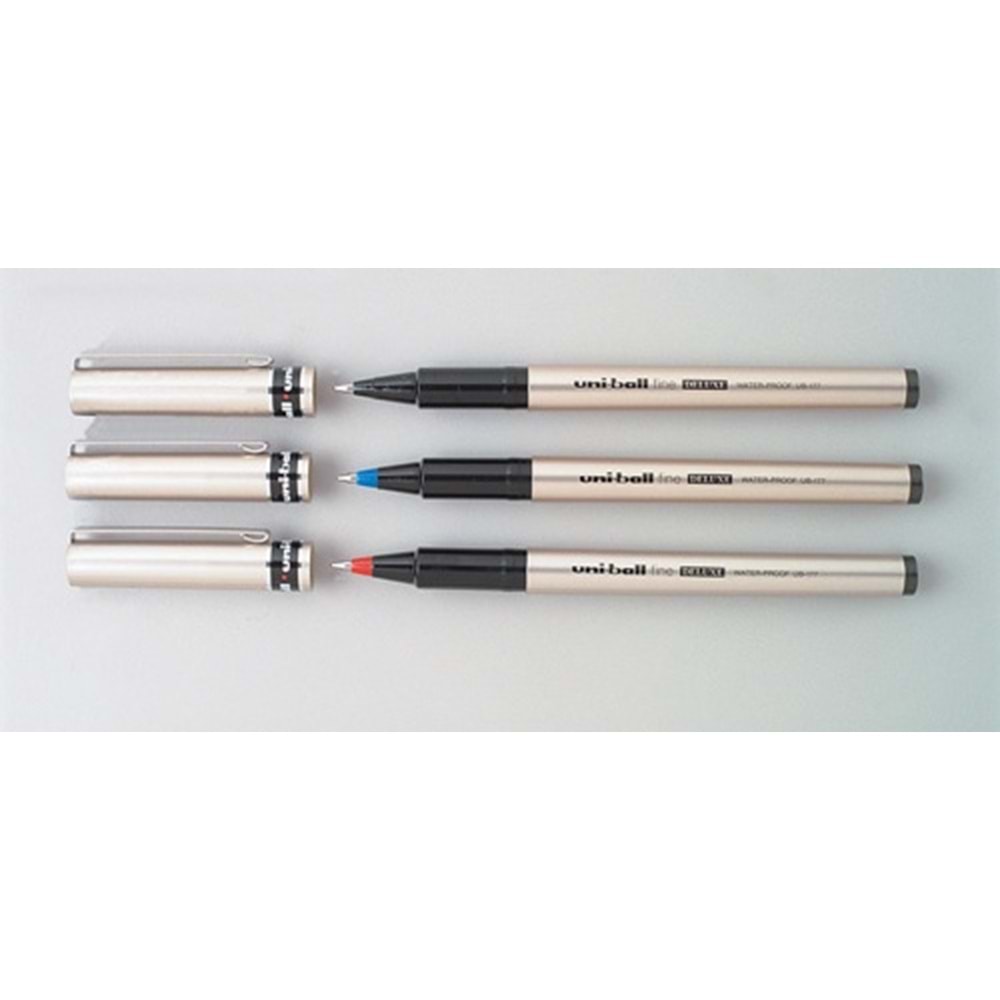 uniball deluxe pilot kalem mavi 0,7