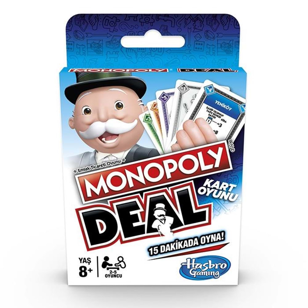 monopoly deal oyun kartı