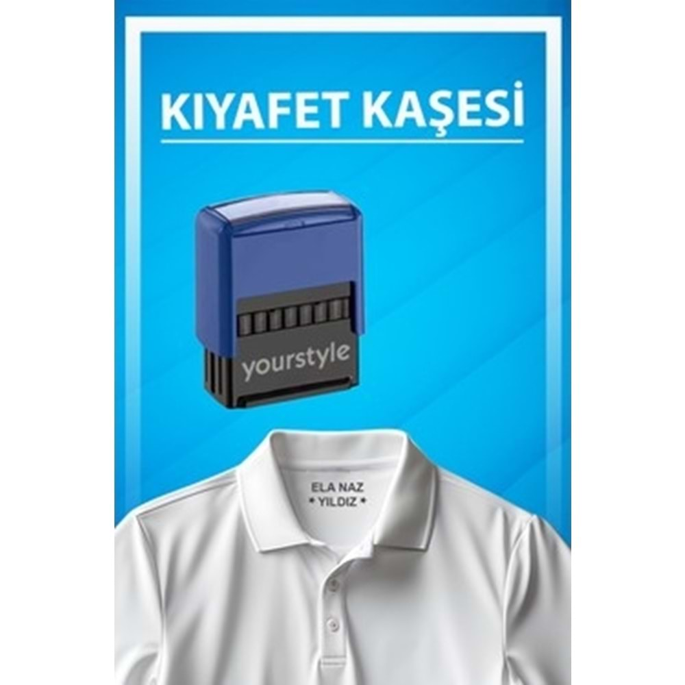 isim kaşesi - kıyafet, defter, kitaplara uygulanabilir - bilgi ve tasarım için iletişime geçiniz.