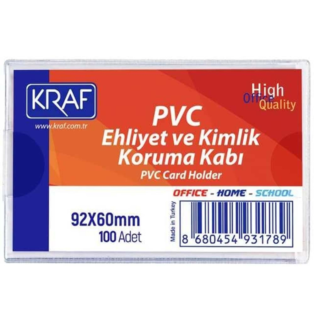 kraf ehliyet ve kimlik koruma kabı