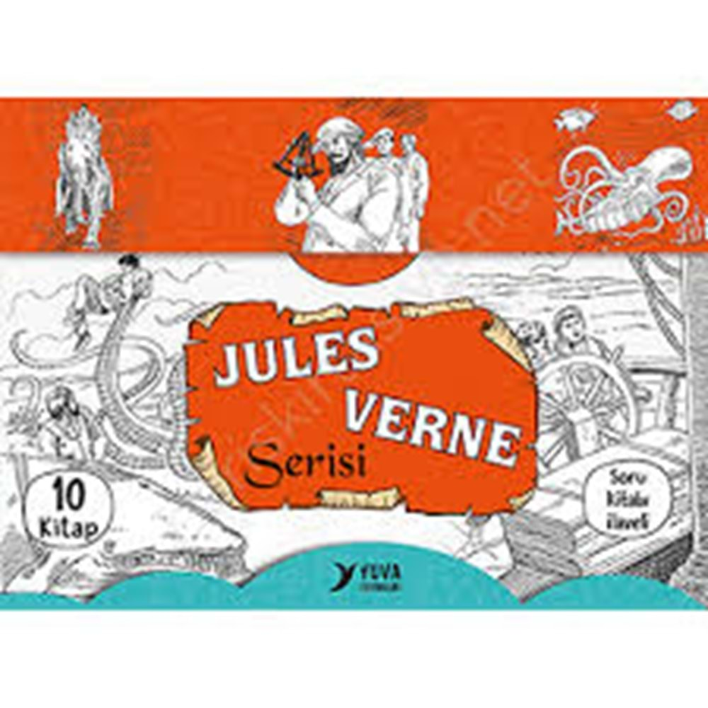 4 Sınıf Jules Verne Serisi (10 Kitaplık Set)