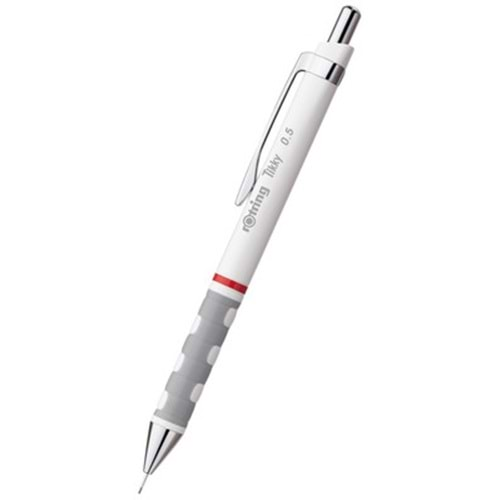 rotring tikky uçlu kalem beyaz 0,5