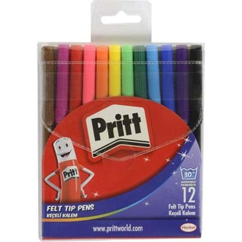 pritt keçeli kalem 12 li