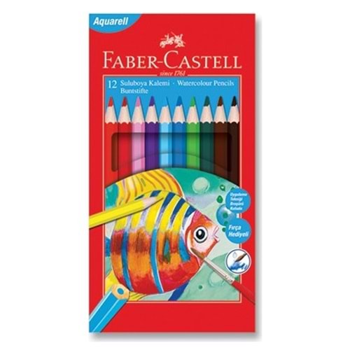 faber kuru boya aqua 12 li