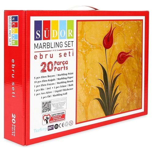 südor ebru seti 20 parça