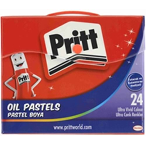 pritt pastel boya çantalı 24 lü