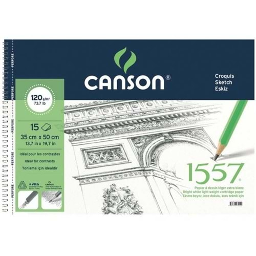 canson resim defteri 35x50 cm 120 gr