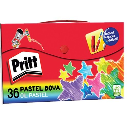 pritt pastel boya çantalı 36 lı