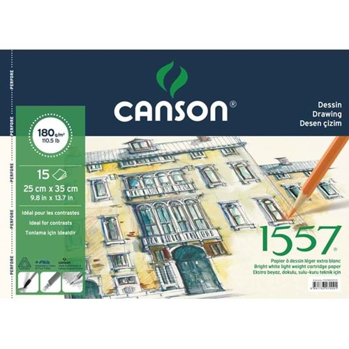 canson resim defteri 25x35 cm 180 gr