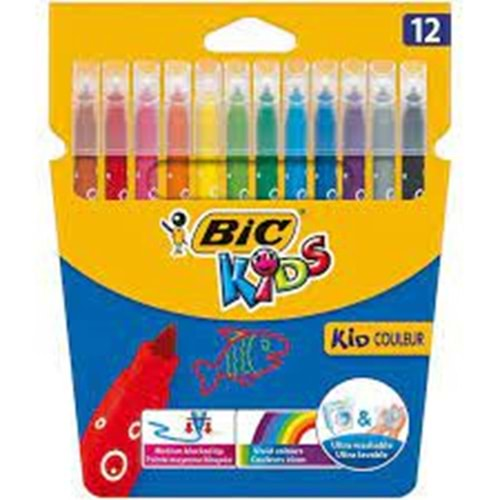 bic keçeli kalem 12 li