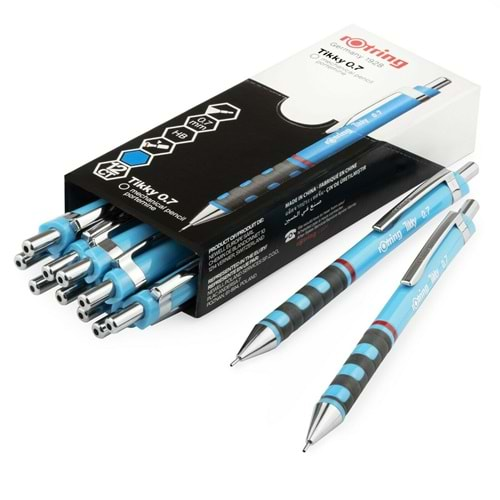 rotring tikky uçlu kalem açık mavi 0,7