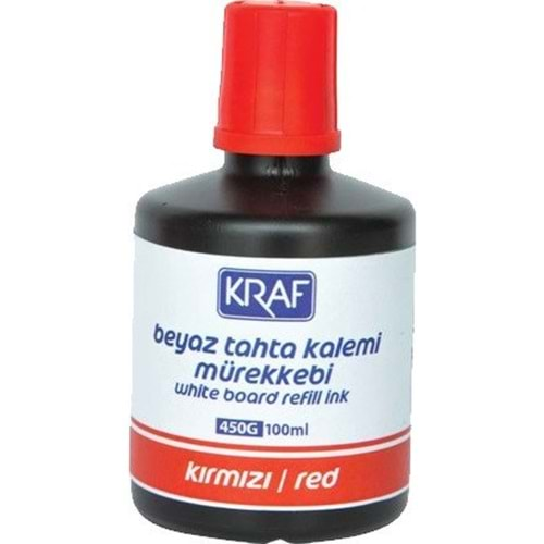 kraf tahta kalem mürekkebi kırmızı 100 ml