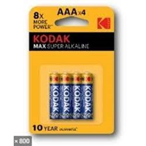 kodak pil ince ultra 4 lü