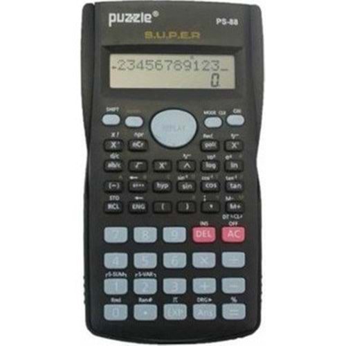 puzzle fonksiyonlu hesap makinesi