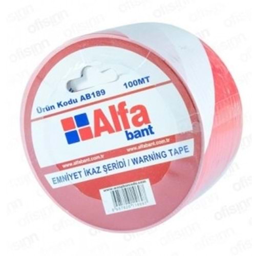 alfa bant emniyet ikaz şeridi