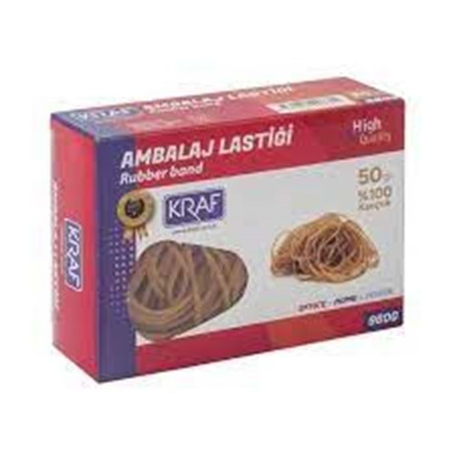 kraf ambalaj lastiği 50 gr