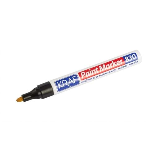 kraf paint marker 830 siyah