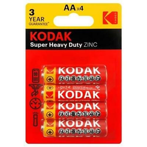 kodak pil normal 4 lü