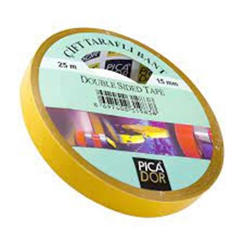 picador çift taraflı bant 15x25 mt