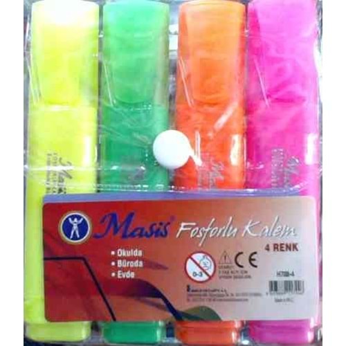 masis fosforlu kalem 4 lü