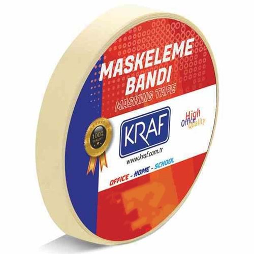 kraf kağıt bant maskeleme bandı 19x40m