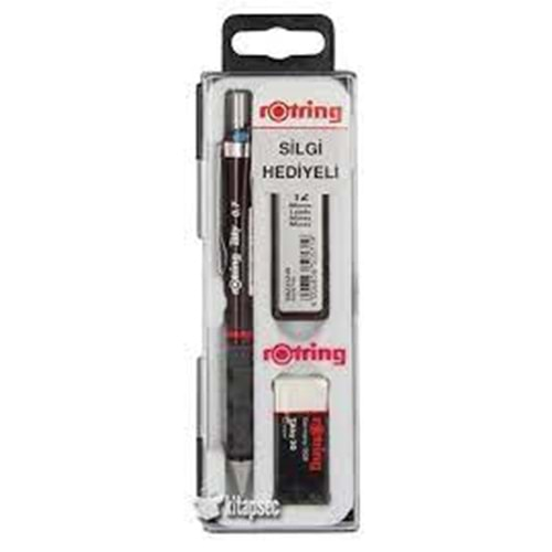 rotring tikky uçlu kalem seti 0,7 kahverengi